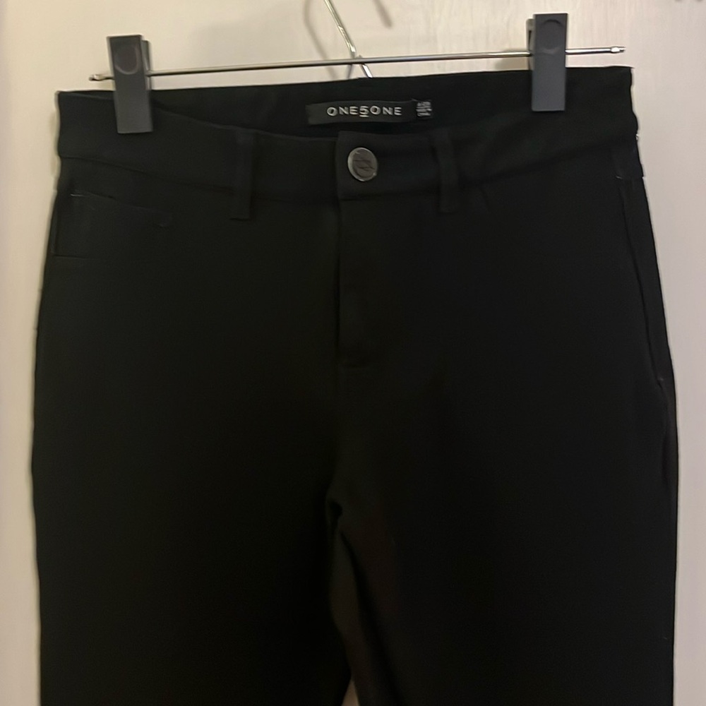 One5One Black Stretch Women’s Skinny Trouser (Size 6)